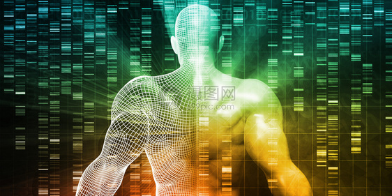 利用DNA基因序列概念进行科学研究图片