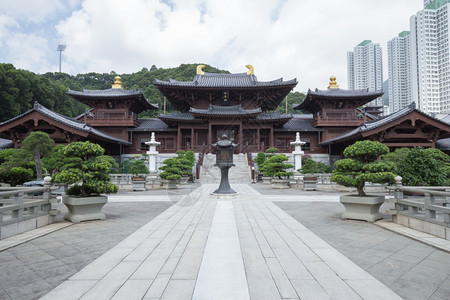 香港唐朝宗式寺庙ChilinNunnery图片