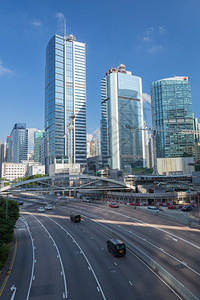 香港市日间街头交通图片