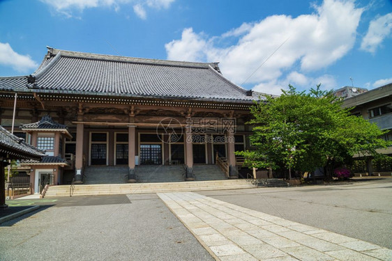 日本东京浅草的古老寺庙图片