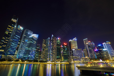 新加坡市中央商业区大楼图片