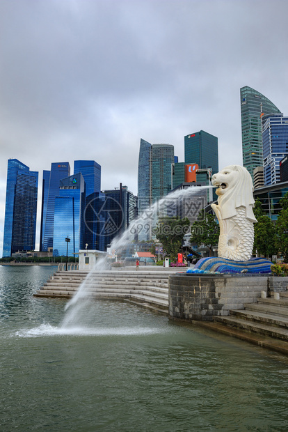 新加坡市Merlion公园图片