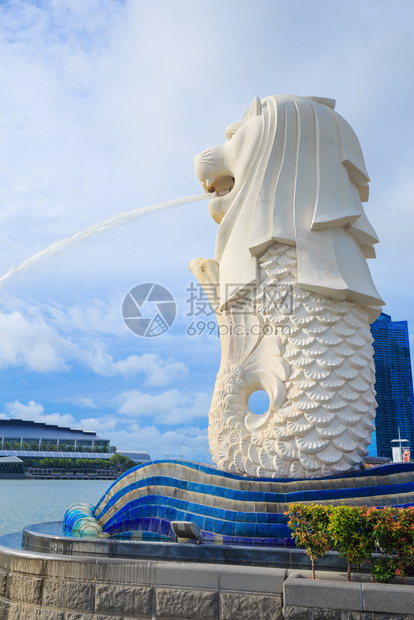 新加坡市Merlion公园图片