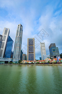 新加坡城市的景色图片