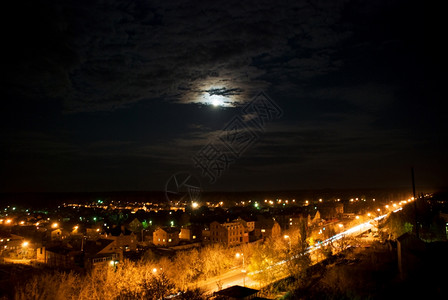 美丽的夜间风景图片