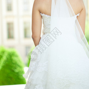 很漂亮的婚纱背景图片