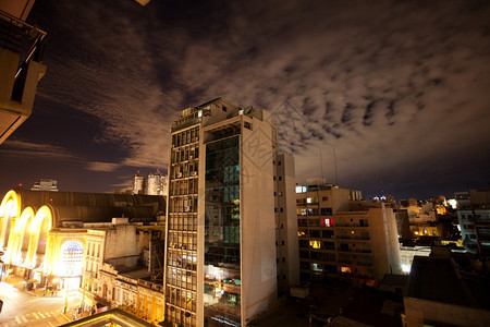 布宜诺斯艾利市夜景图片