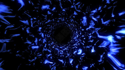 空间中的黑洞背景3D图片
