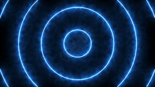 蓝线环的概要背景蓝光环的概要背景3d投影图片