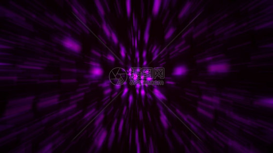 抽象放大紫色背景闪光3D投影图片