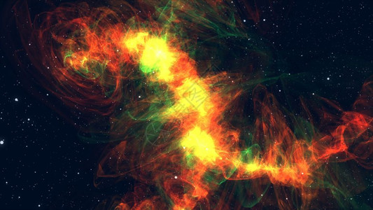 星球动画银河系动画接近奇妙和多彩星云现实的银河系背景