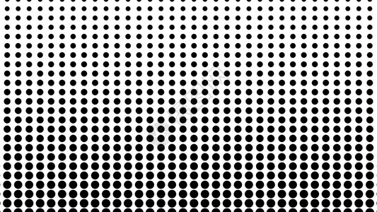 动态黑白成分半色元素3D图片