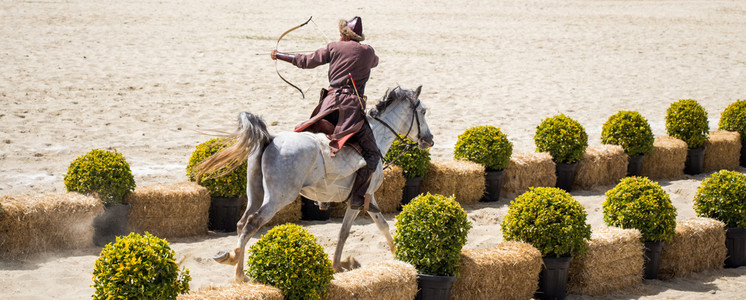 奥斯曼弓箭手骑马和图片