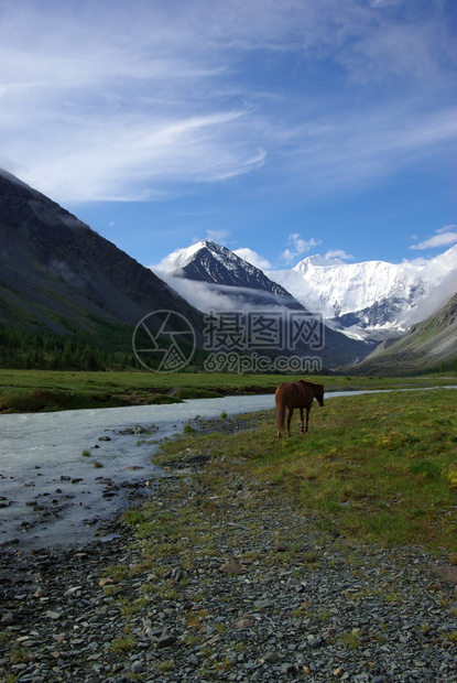 山地峰峡谷坡上的石块高地山坡上的石块图片