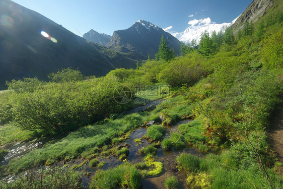 山中的河峡谷附近石头和岩河流附近的头和岩美丽的山地区河美丽地图片