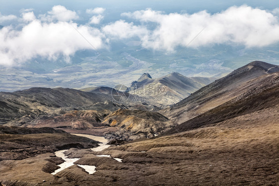 堪察卡的自然景观和卡姆的美堪察卡半岛的风景和美图片