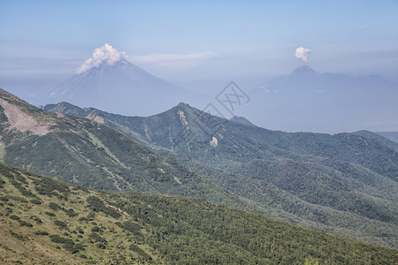 堪察卡的自然景观和卡姆的美堪察卡半岛的风景和美图片