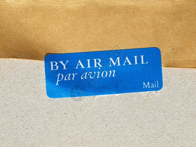 航空邮件信封的详情图片