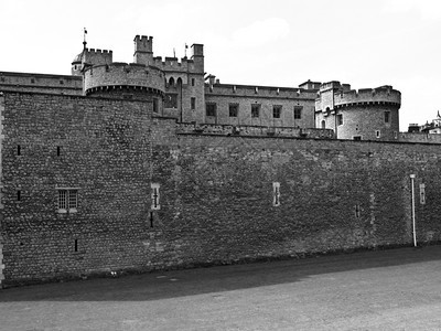 伦敦塔中世纪城堡和监狱图片
