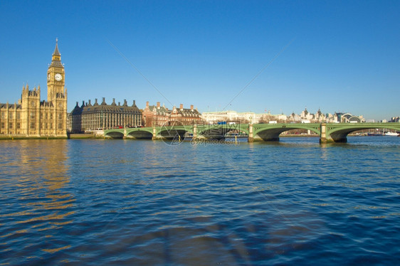 泰晤士河的威斯敏特桥联合王国伦敦图片