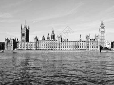 议会大厦伦敦威斯敏斯特宫哥特式建筑图片