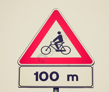 复古外观自行车标志复古自行车标志图片