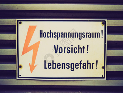电休克致死的危险信号德语图片