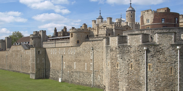 伦敦塔中世纪城堡和监狱图片