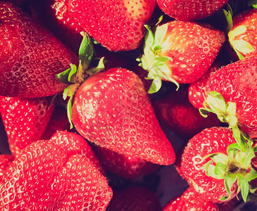 草莓的复古回顾草莓的详情作为背景有用背景图片