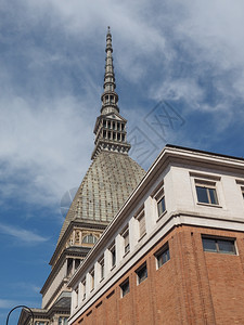意大利都灵皮埃蒙特市的莫莱安东内利亚纳市是里最高的建筑图片