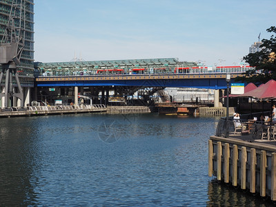 伦敦西印度Quay伦敦联合王国JUNE1205年Docklands西印度Quay图片