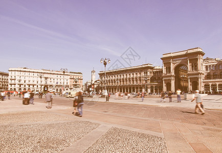 意大利米兰Duomo广场图片