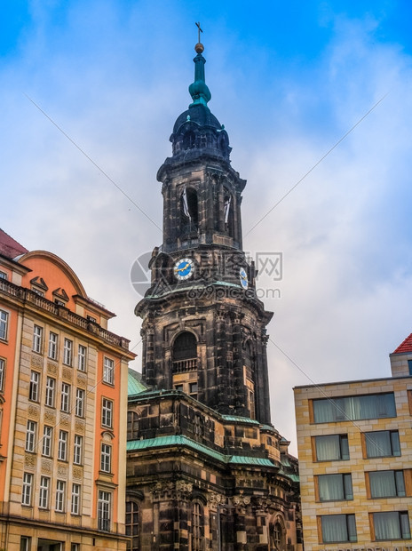 KreuzkircheDresden人类发展报告高动态范围人类发展报告Kreuzkirche指德累斯顿的圣十字是萨克森最大的图片