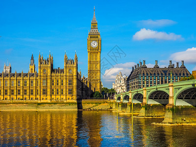 伦敦议会院人类发展报告伦敦人类发展报告极具活力的议会众院联合王国伦敦威斯敏特宫和桥泰晤士河上图片