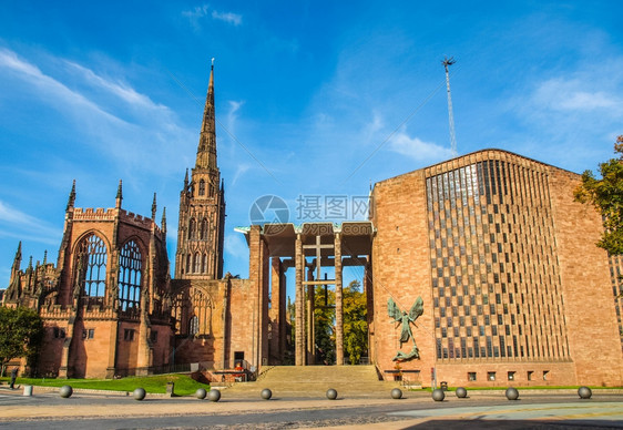 Coventry大教堂人类发展报告高度动态分布区联合王国英Coventry圣迈克尔大教堂图片