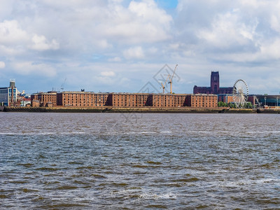 利物浦人类发展报告的AlbertDock高动态范围HDR联合王国利物浦的Albert码头建筑和仓库综合设施图片