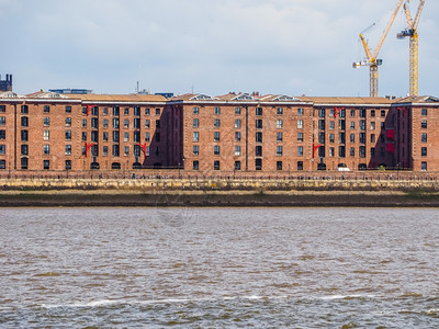 利物浦人类发展报告的AlbertDock高动态范围HDR联合王国利物浦的Albert码头建筑和仓库综合设施图片