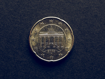 20欧元硬币洲联盟德国图片