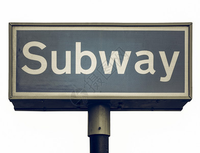 地下铁管道交通信号隔绝在白色背景上图片