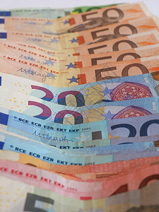 欧元钞票洲联盟元钞票洲联盟货币图片