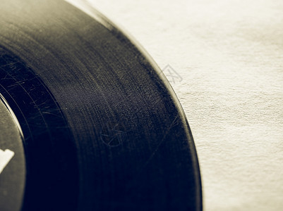 单一乙烯唱片以为旧的仿制音乐录介质图片
