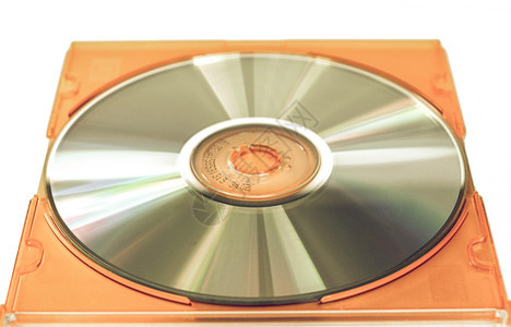 复古风格的Cd图片复古外观的音乐或数据音频cd图片