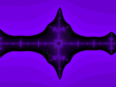 Violet折形背景Mandelbrot设置抽象的折形插图作为背景图片