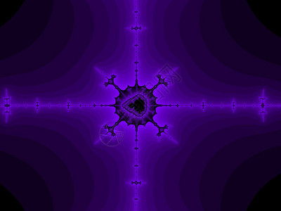 Violet折形背景Mandelbrot设置抽象的折形插图作为背景图片