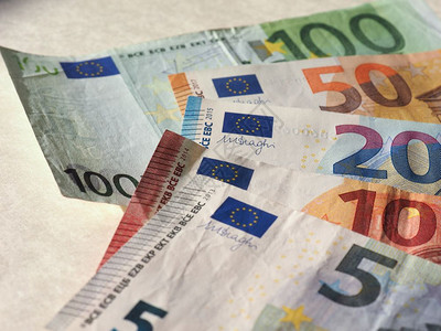 欧元钞票洲联盟的元钞票洲联盟的货币包括5欧元1025图片