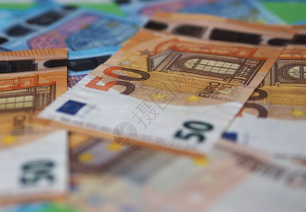 欧元纸币洲联盟元钞票货币洲联盟图片