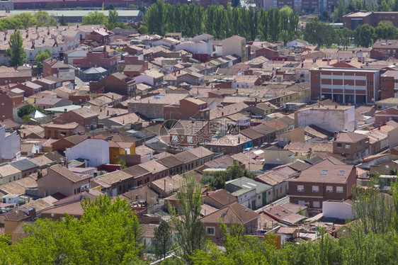 西班牙帕伦亚市全景图片