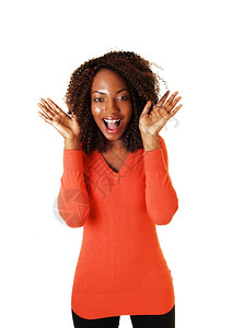 黑人问号脸大全一个漂亮的黑人少女非常受宠若惊手握着她的a脸和嘴