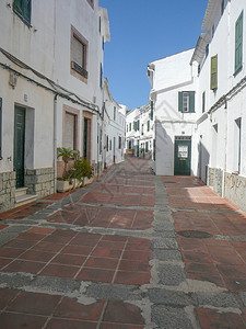 西班牙门诺卡岛西班牙马约卡附近地中海Mirica或MenorcaBalearic岛的景象图片