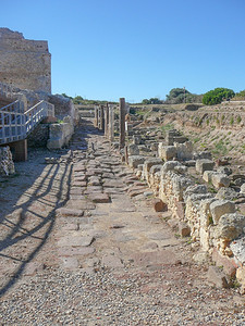 托雷斯港的罗马废墟意大利撒丁岛托雷斯港古罗马遗址图片